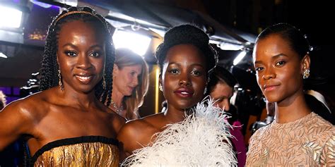 Lupita Nyongo Danai Gurira Letitia Wright Reflect On Honoring