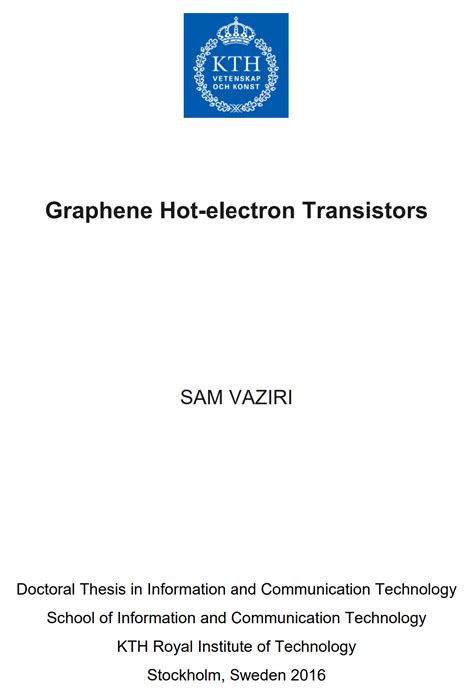 Graphene Hot Electron Transistors