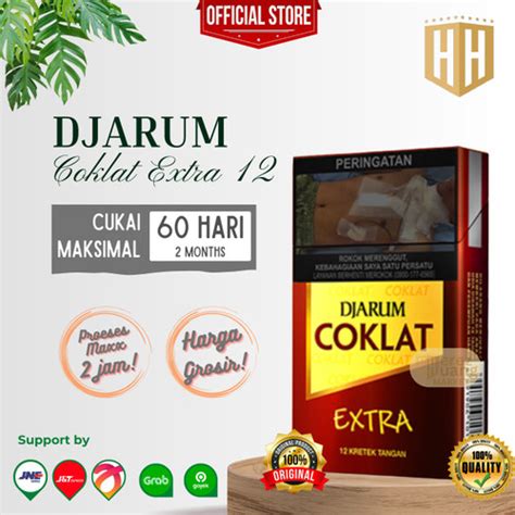 Jual Djarum Coklat Extra Rokok Djarum Coklat Xtra Per Bungkus Slop