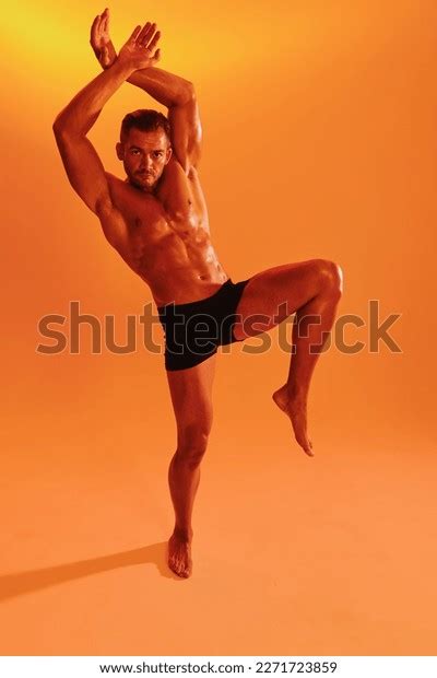 Man Bodybuilder Boxer Muscle Workout Naked Stock Photo 2271723859 Shutterstock