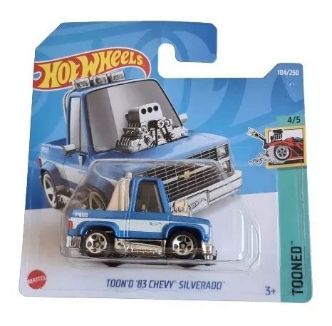 Hot Wheels Toon D Chevy Silverado Tooned Mercadolivre
