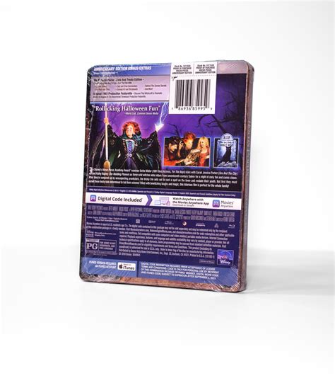 Hocus Pocus Steelbook 25th Anniversary Edition Blu Ray Steelbooks