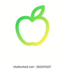 One Colorful Apple Shape Logo Design Stock Illustration 1822476107 | Shutterstock