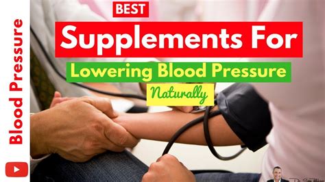 🌡 Best Supplements For Quickly Lowering Blood Pressure 100 Naturally