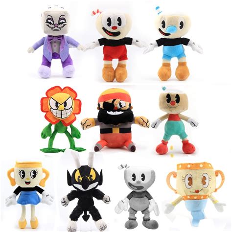 PELUCIA CUPHEAD MUGMAN KING DICE MS CHALICE BARBA SALGADA SPINOZA DEVIL