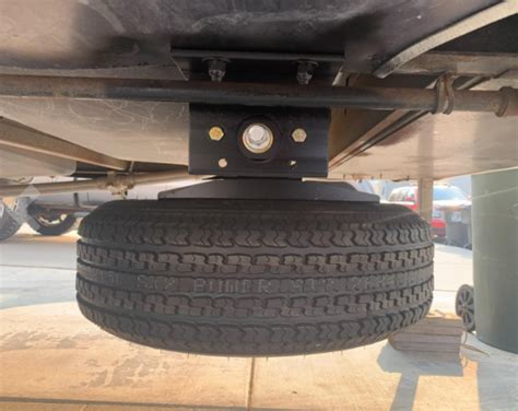 Under Camper Spare Tire Carrier For Camper