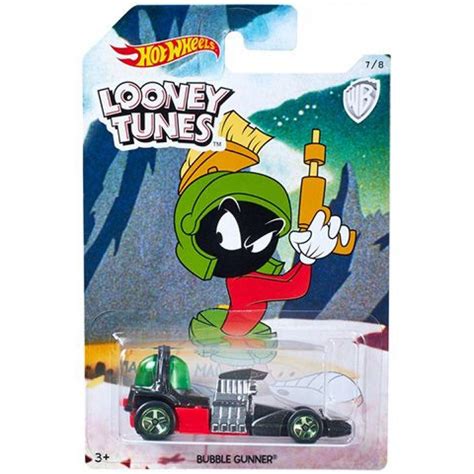 Hot Wheels tématické auto Looney Tunes Bubble Gunner Maxíkovy hračky