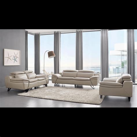 973 Leather/Eco-Leather Living Room Set by ESF Furniture