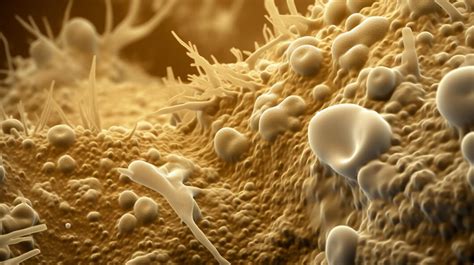 Premium AI Image | Microscopic view of yeast candida auris Generative ...