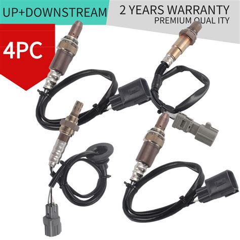 4PCS O2 Lambda Oxygen Sensors Upstream And Downstream For Lexus LS460