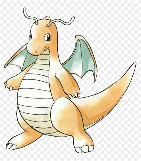 Dragonite Pokemon Red And Green Official Art Dragonite Pokemon Art