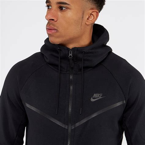 Mens Clothing Nike Sportswear Tech Fleece Windrunner Black 805144 010 Pro Direct Running