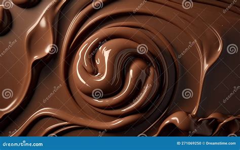 Texturas De Chocolate Rico Generador De Ai Stock De Ilustraci N