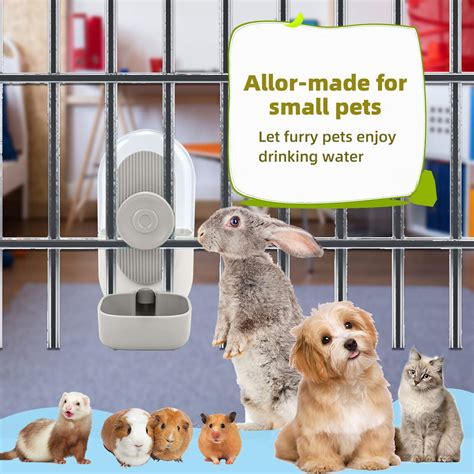 Pet Water Bottle Hanging Drinker Automatic Dispenser Water Water Bowls