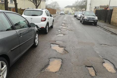 Penis Painted Potholes Cambridgeshire Live