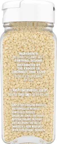 Simple Truth Organic™ Whole Sesame Seed 2 Oz Ralphs