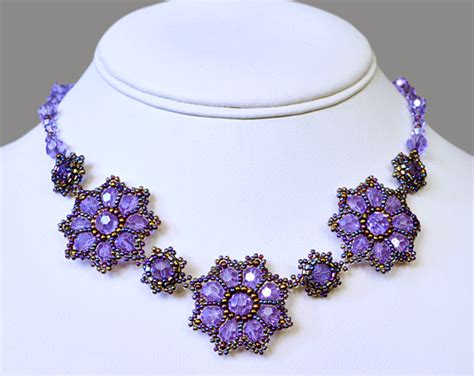 Free Pattern For Pretty Beaded Flower Beads Magic