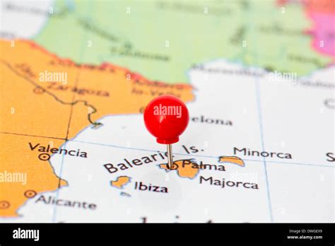 Map of majorca Stock Photo - Alamy