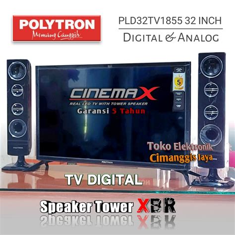 Jual Tv Led Polytron Inch Cinemax Digital Jne Trucking Shopee