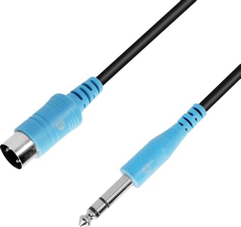 Adam Hall Cables 3 STAR B VMIDI 0090 TRS Midi Kabel Typ A 6 3 Mm