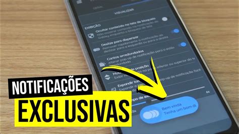 Como Personalizar As Notificações No Android Youtube