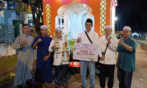 Lomba Baarak Tanglong Bpbd Balangan Raih Juara Iii Tipikor