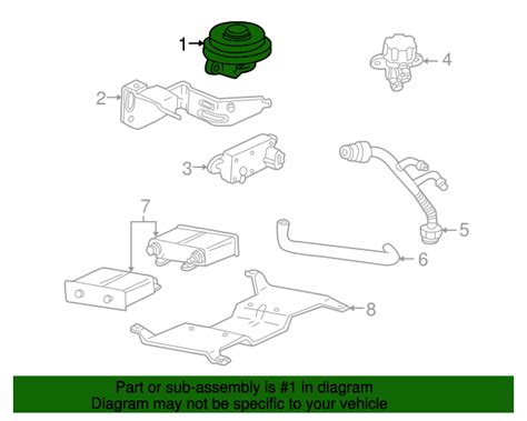 Ford Oem Egr Valve F Z D A A Oem Ford Parts