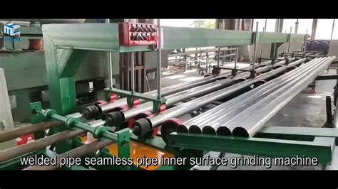 Stainless Steel Pipe Inner Tube Inside Surface Automatic Grinding