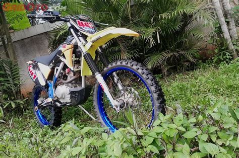 Modifikasi Kawasaki Klx Livery Bodi Unik Bikin Siap Diajak