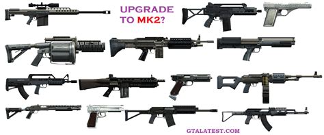 Upgrading Weapons To Mk2 In Gta Online A Complete Guide