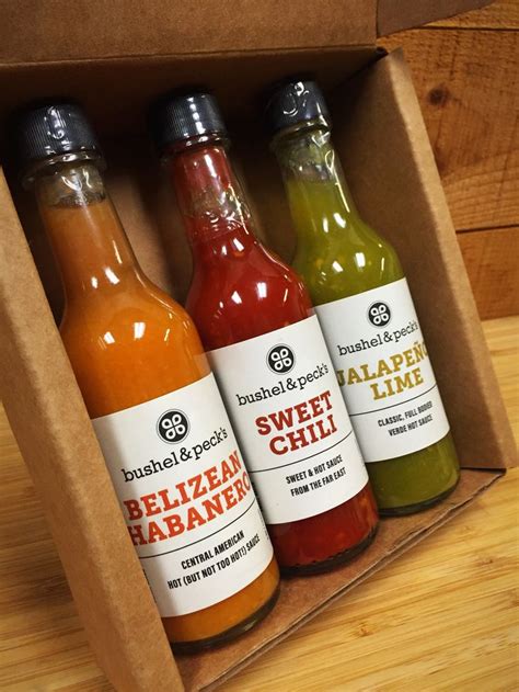 Hot Sauce Trio 1 0 Habanero Sweet Chili and Jalapeño Small Batch Handmade Gift Box Etsy