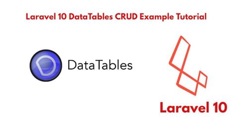 Laravel Yajra Datatables Crud Tutorial Tuts Make