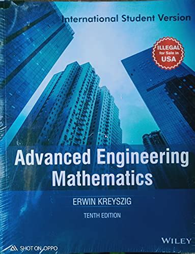 Advanced Engineering Mathematics 10th Ed Isv Erwin Kreyszig