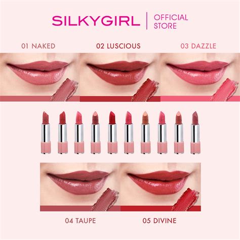 Silkygirl Moisture Rich Lipcolor Shopee Malaysia