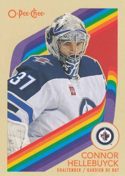Paralel Karta Connor Hellebuyck 23 24 Opc Retro číslo 196 Hokej Kartycz