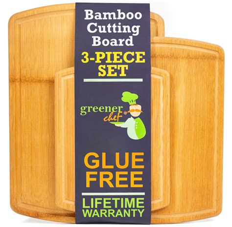 All Organic, 100% Bamboo Cutting Board – Greener Chef