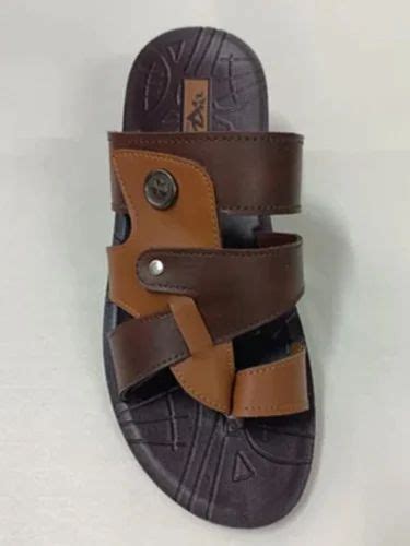 Brown Men Pu Slipper At Rs Pair In Jaipur Id