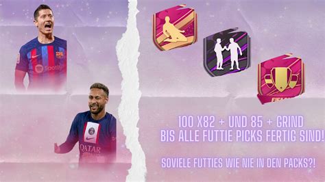 FIFA 23 85 X 10 Pack Bis Wir Alle 5 X 94 Futties Picks Fertig