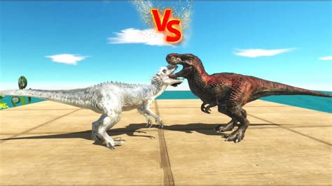 Duel between dinosaurs ! ARBS - YouTube