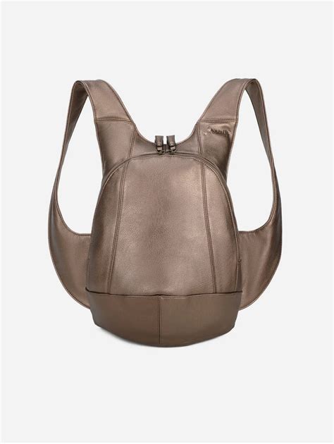 The Original Vegan Leather Backpack Bronze Immaculate Vegan