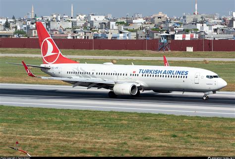 Tc Jye Turkish Airlines Boeing F Er Wl Photo By Kayra Duyan Id