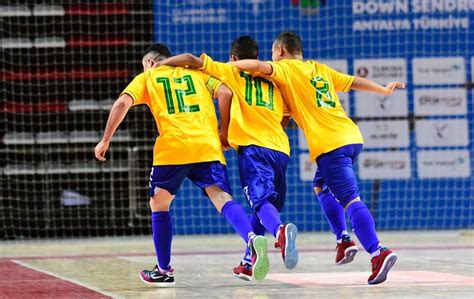 Brasil Vai A Final Do Mundial De Futsal Down Contra A Turquia Em Busca