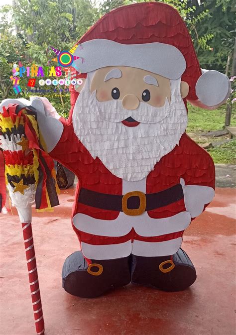 Santa Claus Pi Atas Pi Atas Navidad Pi Atas Originales Navide As