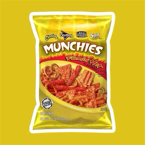 Munchies Flaming Hot Flavor Snack Mix G Shopee Thailand