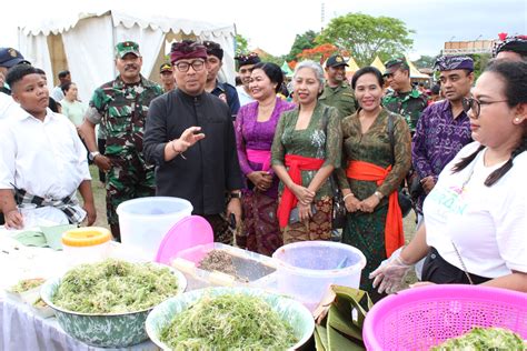 Tak Hanya Seni Budaya Festival Serangan Sajikan Bulung Gratis