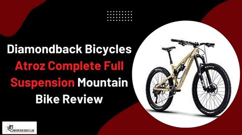 Diamondback Bicycles Atroz Complete Full Suspension Mountain Bike