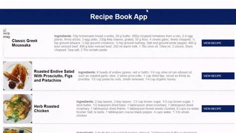 Creating A Recipe Book App Using Html Css And Javascript