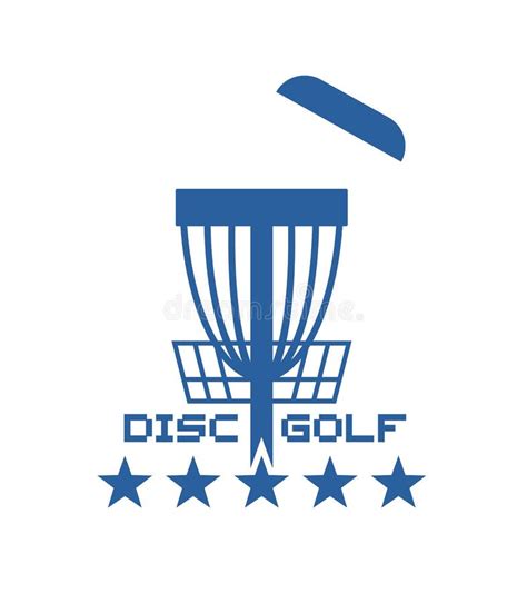 Disc Golf Sport Symbol Stock Vector Illustration Of Graphic 139995659
