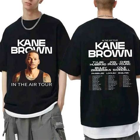 Kane Brown In The Air Tour 2024 Shirt Kane Brown Fan Shirt Kane Brown