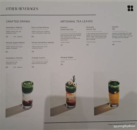 Selalu Diperbarui Menu Uki Matcha Scbd